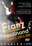 FRANZ FERDINAND EUROPEAN TV 2004 & 2005 2DVD FOOTSTOMP FSVD-134 1 2 ROCK