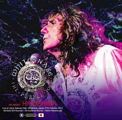 WHITESNAKE THE PURPLE TOUR 4TH NIGHT HIROSHIMA 2CD XAVEL-HM-073 LIVE JPN 2015