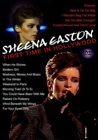 SHEENA EASTON DVD FIRST TIME IN HOLLYWOOD LIVE IN CA 1982 SINGER FBVD-135