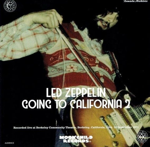 LED ZEPPELIN GOING TO CALIFORNIA 2 2CD MOONCHILD RECORDS MC-024 HARD ROCK