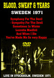 BLOOD SWEAT & TEARS SWEDEN 1971 DVD FSVD-176 SOMETIMES IN WINTER ROCK BAND