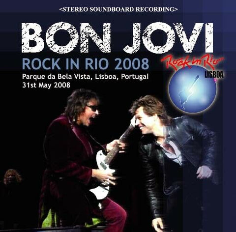 BON JOVI ROCK IN RIO 2008 2CD A-ERA RECORDS-027 YOU GIVE LOVE A BAD NAME