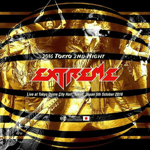 EXTREME 2CD 2016 TOKYO 2ND NIGHT NUNO BETTENCOURT HARD ROCK HEAVY METAL