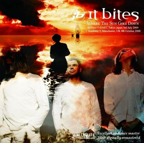 IT BITES 2CD WHERE THE SUN GOES DOWN LIVE IN TOKYO 2009 & UK 2008 POP ROCK