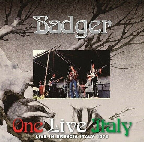 BADGER ONE LIVE ITALY LIVE IN BRESCIA ITALY 1973 CD WIND OF CHANGE ROCK BAND
