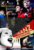 FRANZ FERDINAND EUROPEAN TV 2004 & 2005 2DVD FOOTSTOMP FSVD-134 1 2 ROCK
