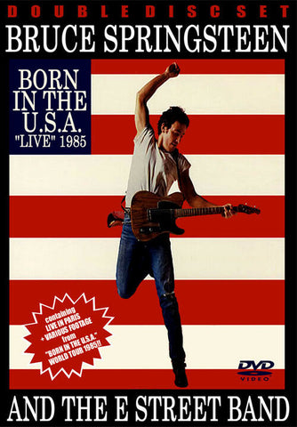 BRUCE SPRINGSTEEN & THE E STREET BAND BORN IN THE US LIVE 1985 DVD FOLK ROCK