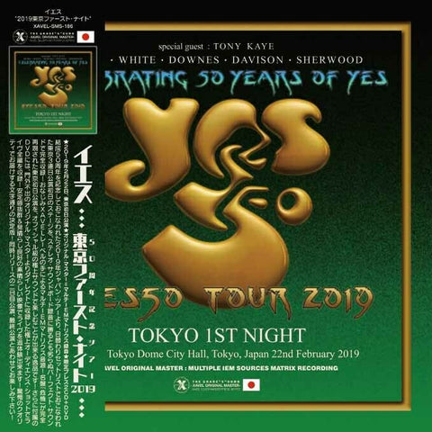 YES 50TOUR 2019 TOKYO 1ST NIGHT SILVER MASTERPIECE SERIES XAVEL-SMS-186 Z01