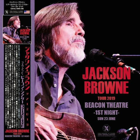 JACKSON BROWNE TOUR 2019 BEACON THEATER 1ST NIGHT 2CD XAVEL ROCK 208 Z01