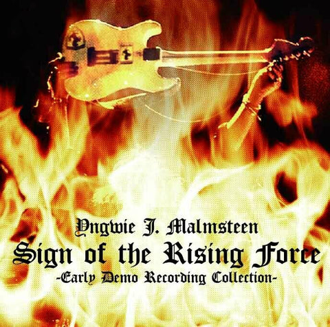 YNGWIE MALMSTEEN SIGN OF THE RISING FORCE EARLY DEMO RECORDING COLLECTION Z01