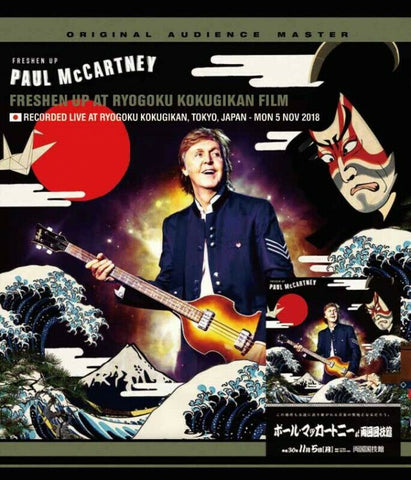 PAUL MCCARTNEY BLU-RAY & DVD FRESHEN UP AT RYOGOKU KOKUGIKAN FILM 2018 TOKYO