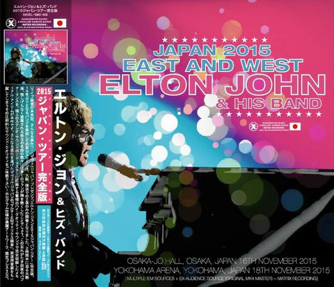 ELTON JOHN & HIS BAND EAST AND WEST 2015 JPN TOUR COMPLETE EDITION 4CD Z01