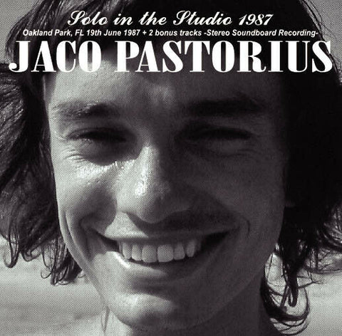 JACO PASTORIUS CD SOLO IN THE STUDIO 1987 MDNA15095 JAZZ-ROCK FUNK FUSION