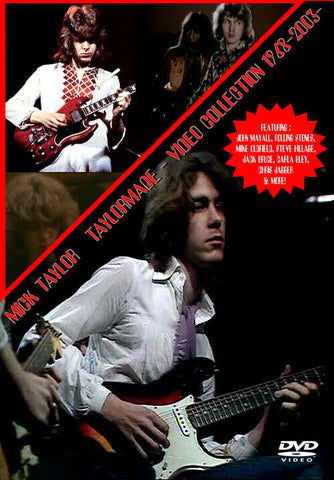 MICK TAYLOR TAYLORMADE VIDEO COLLECTION 1968-2003 WITHOUT A WORD BLUES ROCK