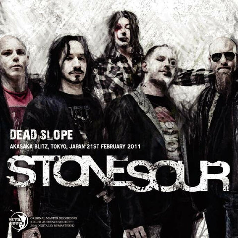 STONE SOUR CD DEAD SLOPE LIVE IN TOKYO 2011 ALTERNATIVE ROCK HEAVY METAL