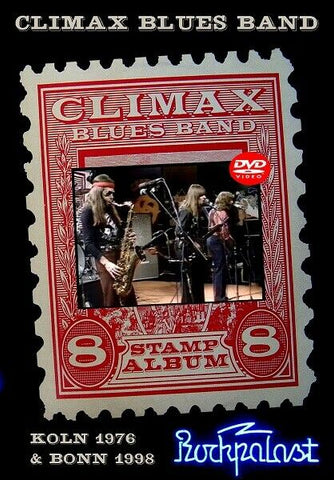 CLIMAX BLUES BAND DVD STAMP ALBUM ROCKPALAST KOLN 1976 & BONN 1998 FBVD-109