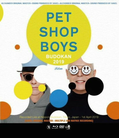 PET SHOP BOYS BUDOKAN TOKYO JPN 2019 FILM 1DVD 1BD ALEXANDER BLU-RAY DISC-093