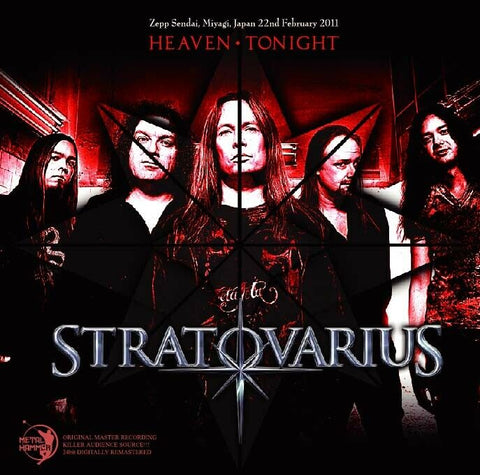 STRATOVARIUS CD HEAVEN TONIGHT LIVE IN JPN 2011 HARD ROCK HEAVY METAL MHCD-080