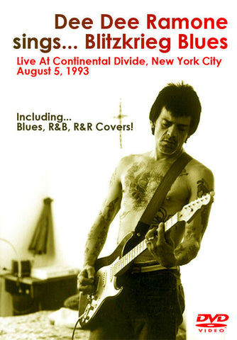 DEE RAMONE SINGS BLITZKRIEG BLUES LIVE IN NEW YORK CITY 1993 1DVD FSVD-167