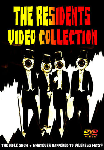 THE RESIDENTS VIDEO COLLECTION FSVD-254 WON'T YOU KEEP US WORKING AVANT-GARDE