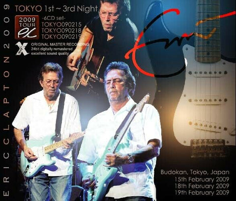 ERIC CLAPTON TOKYO 1ST-3RD NIGHT 6CD XAVEL-027 028 029 WADE IN THE WATER