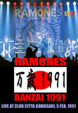 RAMONES BANZAI 1991 1DVD FOOTSTOMP FSVD-125 SURFIN' BIRD WART HOG GO MENTAL