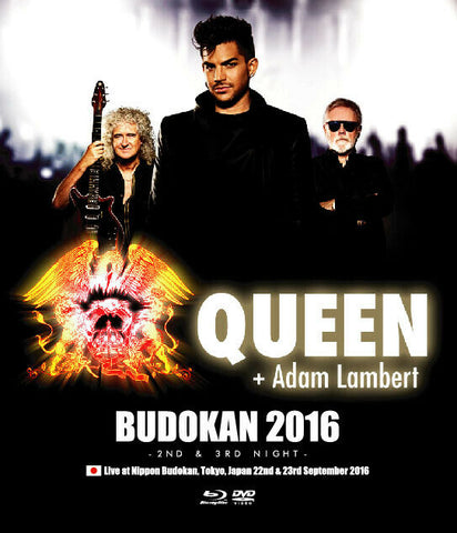 QUEEN ADAM LAMBERT BUDOKAN 2016 2ND & 3RD NIGHT 1BDR 1DVD NEMO 002 Z01