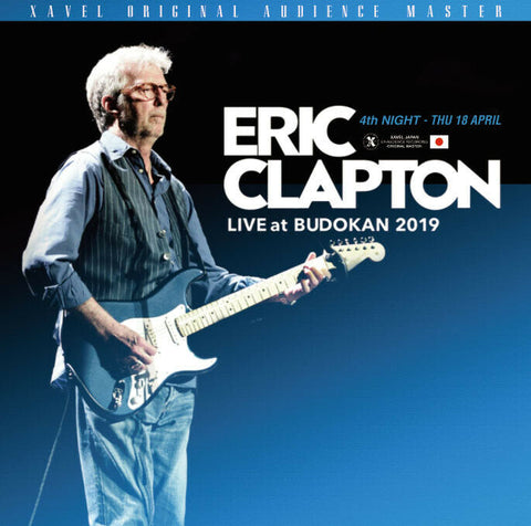 ERIC CLAPTON LIVE AT BUDOKAN 2019 4TH NIGHT ORIGINAL AUDIENCE XAVEL-321 Z01