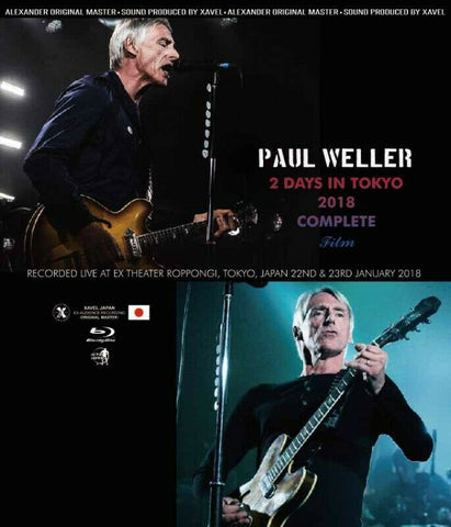 PAUL WELLER 2DAYS IN TOKYO 2018 COMPLETE FILM 2BD ALEXANDER BLU-RAY DISC 061