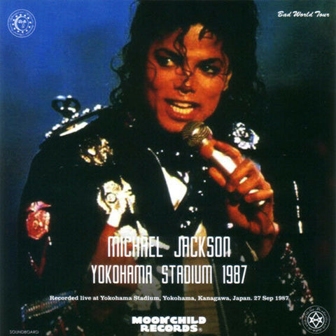 MICHAEL JACKSON 2CD YOKOHAMA STADIUM 1987 LIVE IN JPN POP SINGER MC-193