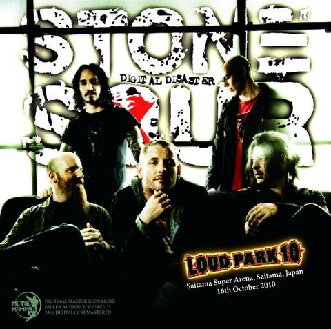 STONE SOUR CD DIGITAL DISASTER LOUD PARK 10 LIVE JPN 2010 ALTERNATIVE ROCK
