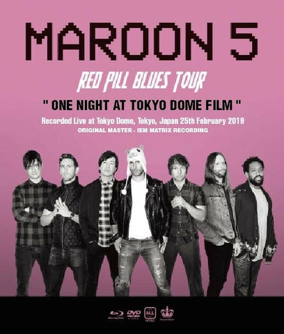 MAROON 5 RED PIL BLUES TOUR-ONE NIGHT AT TOKYO DOME 2019 FILM BD DVD SB-BD-008