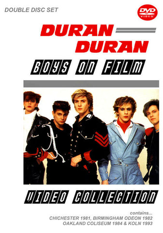 DURAN BOYS ON FILM VIDEO COLLECTION 2DVD FBVD-130-1 2 HUNGRY LIKE THE WOLF