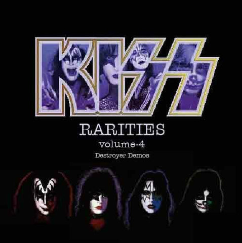 KISS RARITIES VOLIME 4 DESTROYER DEMOS & REHEARSAL 1CD MDNA 18109 HARD ROCK