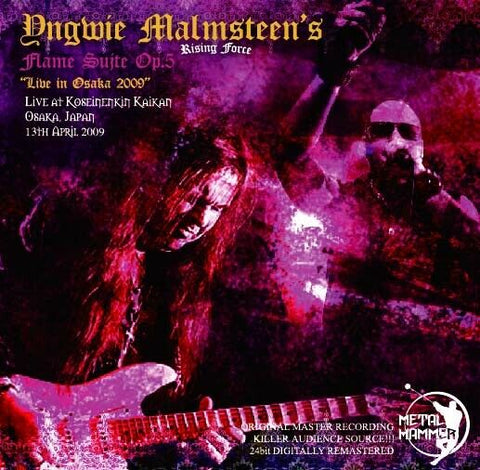 YNGWIE MALMSTEEN FLAME SUITE OP5 JPN TOUR 2009 LIVE IN OSAKA 1CD MH-022