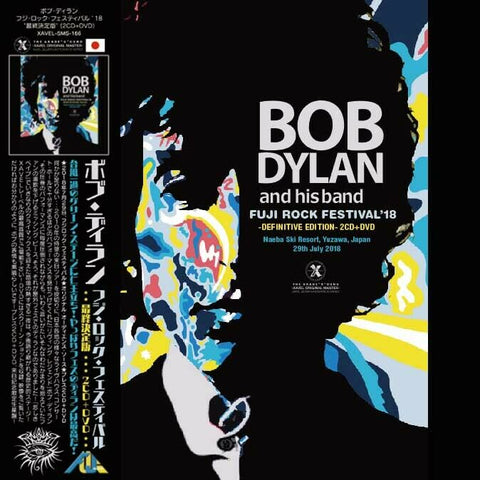 BOB DYLAN & HIS BAND FUJI ROCK FESTIVAL '18 CD & DVD HIGHWAY 61 VISITED FOLK