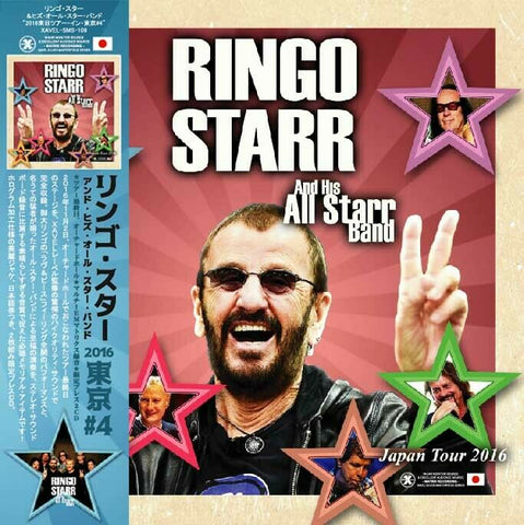 RINGO STARR & HIS BAND 2016 TOKYO 4 2CD XAVEL SILVER MASTERPIECE SERIES-109
