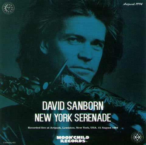 DAVID SANBORN NEW YORK SERENADE CD ALBUM MC-110 CHICAGO SONG FUSION JAZZ