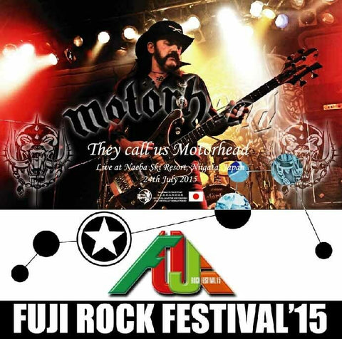 MOTORHEAD CD & DVD THEY CALL US-FUJI ROCK FESTIVAL '15 LIVE JPN ALEXANDER-199