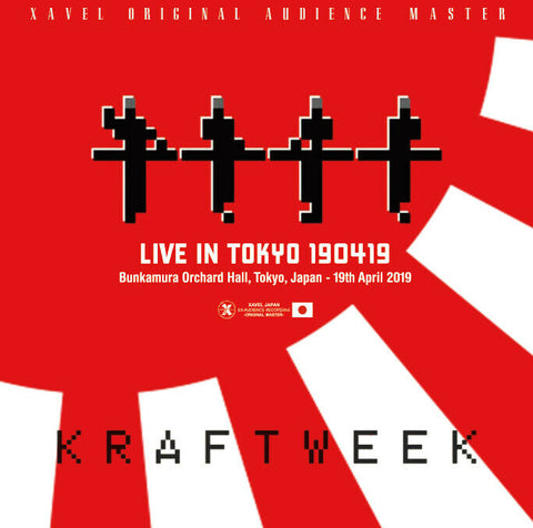KRAFTWERK 2CD LIVE IN TOKYO 190419 XAVEL-324 ELECTRO SYNTH-POP EXPERIMENTAL