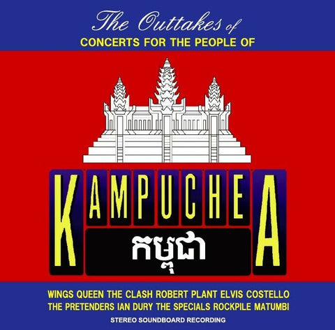 THE OUTTAKES OF CONCERTS FOR THE PEOPLE OF KAMPUCHEA VA VARIOUS ARTISTS QUEEN