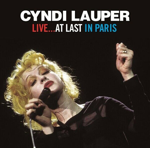 CYNDI LAUPER LIVE AT LAST IN PARIS 1CD PROJECT ZIP PJZ-752 UNCHAINED MELODY