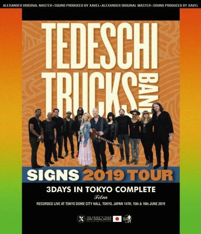TEDESCHI TRUCKS BAND -SIGNS 2019 TOUR- 3DAYS IN TOKYO COMPLETE BD ALEXANDER108