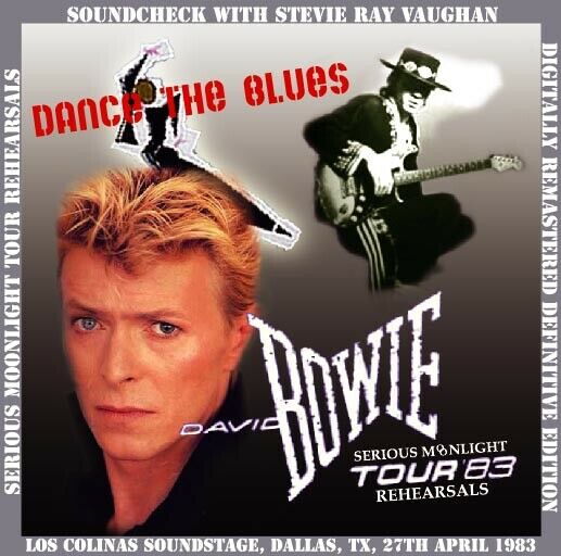 DAVID BOWIE WITH STEVIE RAY VAUGHAN DANCE THE BLUES 2CD A-TERA RECORDS-005