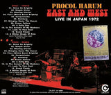 PROCOL HARUM EAST AND WEST LIVE IN JPN 1972 2CD GALAXY GX133AB SIMPLE SISTER