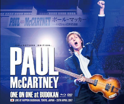 PAUL MCCARTNEY ONE ON AT BUDOKAN FILM 2017 COLLECTOR'S EDITION 1BD 1DVD 2CD