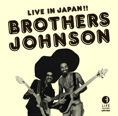 BROTHERS JOHNSON LIVE IN JPN 2CD LIFE-004 GET THE FUNK OUT MA FACE STOMP Z01