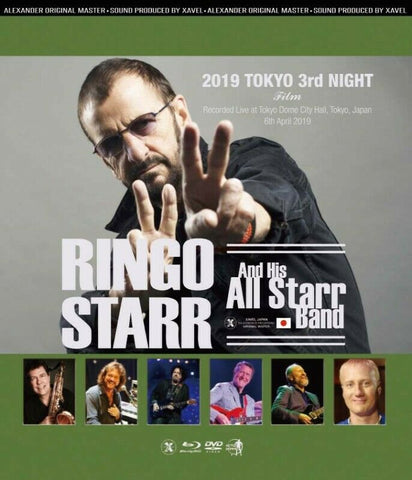 RINGO STARR AND HIS ALL BAND LIVE IN TOKYO 2019 3RD NIGHT FILM 1DVD 1BD