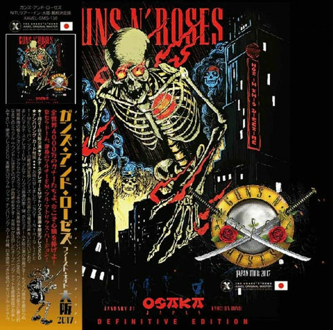 GUNS N'ROSES OSAKA JPN TOUR 2017 DEFINITIVE EDITION 2CD XAVEL-SMS-136 ROCK
