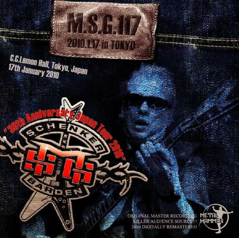 MICHAEL SCHENKER GROUP MSG117 30TH ANNIVERSARY JPN TOUR 2010 2CD MH-048